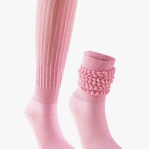 Bundle 2/$17 NEW Thick Slouch Cotton Knee High Scrunch Sock
